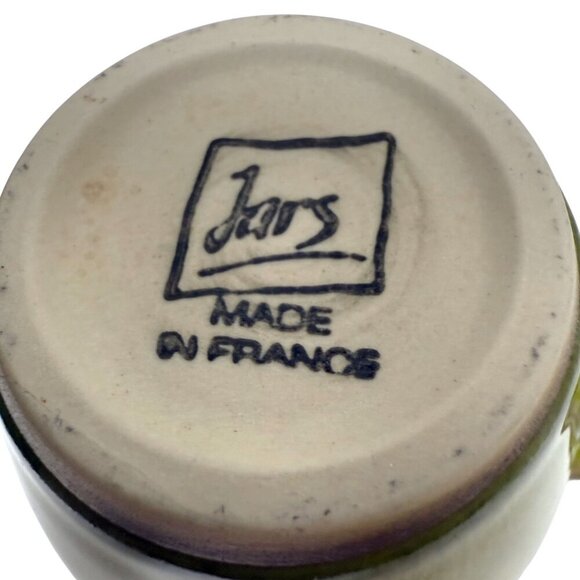 Jars France Mug Avocado Green Tourron Tilleul French Country Coffee Cup Ref# A - Picture 2 of 9